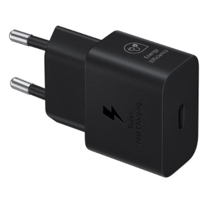 Мережевий зарядний пристрій Samsung 25W (EP-T2510NWEGEU) Black, Чорний
