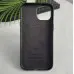 Накладка Leather (AAA) MagSafe iPhone 16 Pro Max Чорна