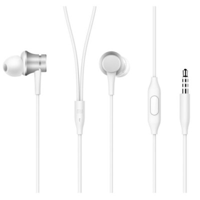 Провідні вакуумні навушники Xiaomi Mi Piston Fresh Bloom Matte Silver, сірий