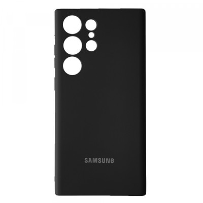 Чехол накладка HC Samsung S908 (S22 Ultra) Черная