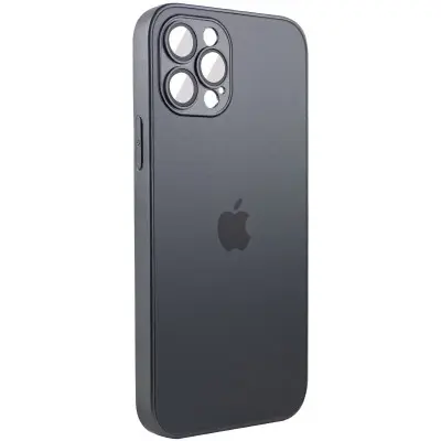 Чехол накладка Sapphire Matte iPhone 12 Pro Черная/ Graphite Black MagSafe