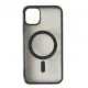 Чехол накладка Clear Color MagSafe iPhone 11 Черная