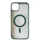Чехол накладка Clear Color MagSafe iPhone 11 Зеленая /Forest Green