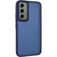 Чехол накладка Lyon Frosted Samsung A356 (A35 5G) Темно-синяя