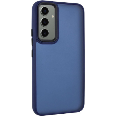 Чехол накладка Lyon Frosted Samsung A356 (A35 5G) Темно-синяя
