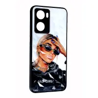 Чохол накладка Prisma Ladies OPPO A57s Погана дівчинка