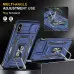 Чохол накладка Camshield Army Ring iPhone X Синя Navy