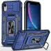 Чехол накладка Camshield Army Ring iPhone XR Синяя