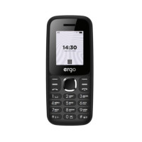 Мобильный телефон Ergo B184 Black черный