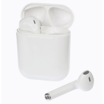 Беспроводная Bluetooth-гарнітура Apple Airpods TW-400 White, білий