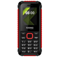 Мобільний телефон Sigma X-style 18 Black/Red, червоно-чорний