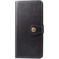 Чехол-книжка Getman Gallant  Xiaomi Redmi Note 10/Note 10s Чёрная