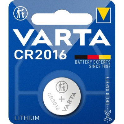 Батарейка Varta CR2016 литиевая