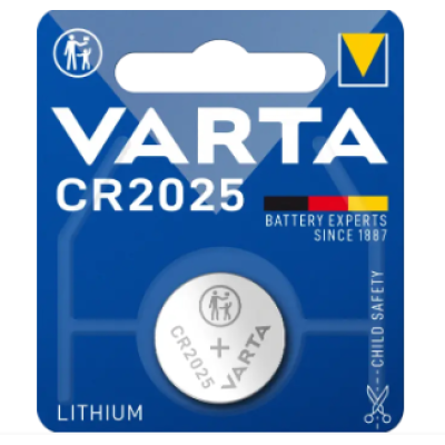 Батарейка Varta CR2025 литиевая
