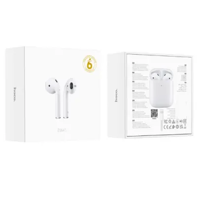 Беспроводные наушники Hoco EW41 TWS White, белый Беспроводные наушники Hoco EW41 TWS White, белый