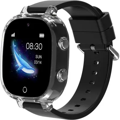Дитячий смарт годинник Gelius GP-PK009 GPS/4G/Esim Чорний