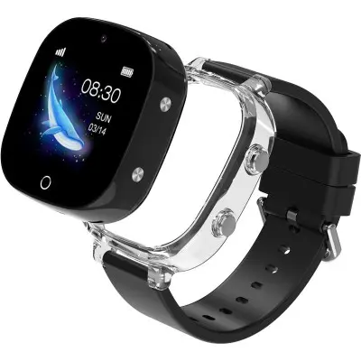 Дитячий смарт годинник Gelius GP-PK009 GPS/4G/Esim Чорний