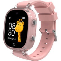 Детские смарт часы Gelius GP-PK009 GPS/4G/Esim Розовый