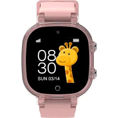 Дитячий смарт годинник Gelius GP-PK009 GPS/4G/Esim Рожевий
