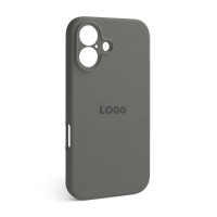 Чехол накладка HC iPhone 16 Серая/Clay Full Чехол накладка HC iPhone 16 Серая/Clay Full