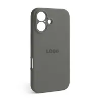 Чохол накладка HC iPhone 16 Сіра/Clay Full