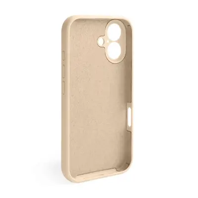 Чехол накладка HC iPhone 16 Бежевая/Desert Gold Full