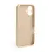 Чехол накладка HC iPhone 16 Бежевая/Desert Gold Full