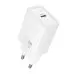 Мережевий зарядний пристрій Hoco N60 1USB-C 20W White, Білий
