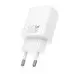 Мережевий зарядний пристрій Hoco N60 1USB-C 20W White, Білий