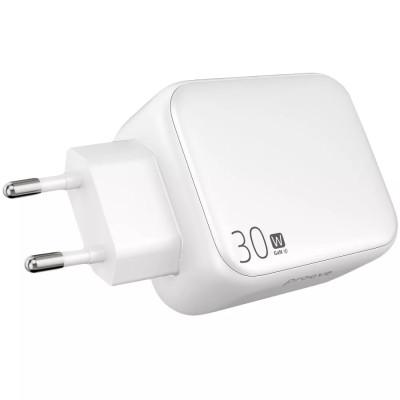 Сетевое зарядное устройство Proove Fixtape GaN Type-C 30W White, Белый