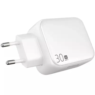 Сетевое зарядное устройство Proove Fixtape GaN Type-C 30W White, Белый Сетевое зарядное устройство Proove Fixtape GaN Type-C 30W White, Белый
