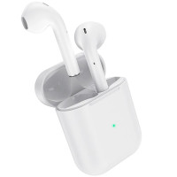 Безпровідні навушники Bluetooth Borofone BE42 Feliz TWS White, білий