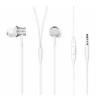 Провідні вакуумні навушники Xiaomi Mi Earphones Basic Silver, срібні Провідні вакуумні навушники Xiaomi Mi Earphones Basic Silver, срібні