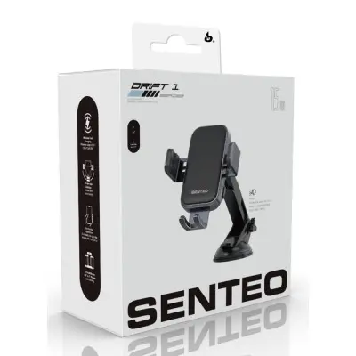 Автотримач Senteo SH-01 Drift1 15W Чорний Автотримач Senteo SH-01 Drift1 15W Чорний
