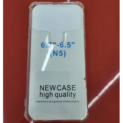Чохол накладка Універсальна Silicon 6.3-6.5" Прозора