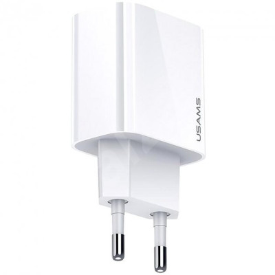 Сетевое зарядное устройство Usams US-CC118 T34 PD 20W Белый