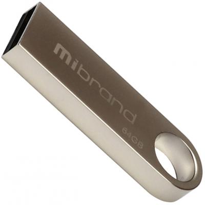 Флеш память USB 64Gb Mibrand Puma USB 2.0 Silver, Серебристый