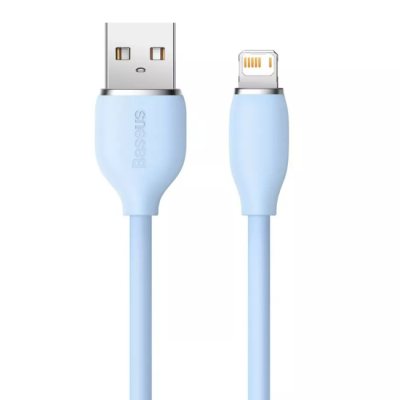 Кабель дата Baseus Jelly USB Type A - Lightning 1.2м Синій