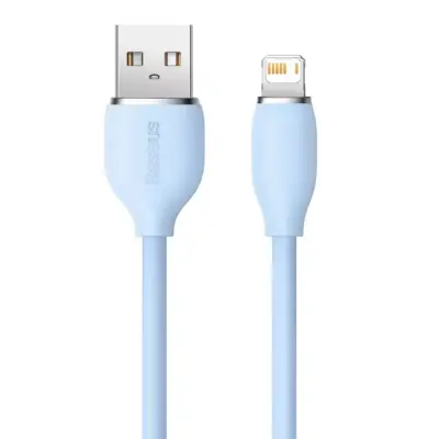 Кабель дата Baseus Jelly USB Type A - Lightning 1.2м Синий
