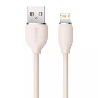Кабель дата Baseus Jelly USB Type A - Lightning 1.2м Рожевий Кабель дата Baseus Jelly USB Type A - Lightning 1.2м Рожевий