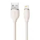 Кабель дата Baseus Jelly USB Type A - Lightning 1.2м Розовый