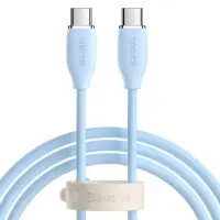 Кабель дата Baseus Jelly Type-C to Type-C 1.2м Синий Кабель дата Baseus Jelly Type-C to Type-C 1.2м Синий