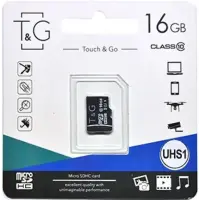 Карти пам'яті Micro SD 16Gb T&G (UHS-1) Class10 Карти пам'яті Micro SD 16Gb T&G (UHS-1) Class10