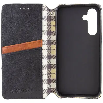 Чохол-книжка Getman Cubic Samsung A556 (A55) Чорна Чохол-книжка Getman Cubic Samsung A556 (A55) Чорна