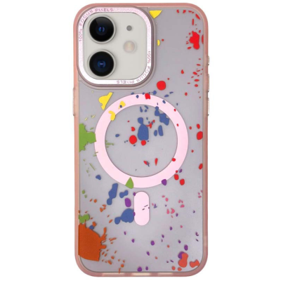 Чехол накладка Flush MagSafe iPhone 11 Розовая (Baby Pink)