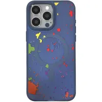 Чохол накладка Flush MagSafe iPhone 11 Темно-Синя (Dark Blue)