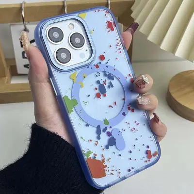 Чехол накладка Flush MagSafe iPhone 11 Лазурь (Lazure)