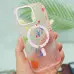 Чехол накладка Flush MagSafe iPhone 15 Pro Max Розовая (Baby Pink)