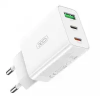Сетевое зарядное устройство XO L101 1USB+2USB-C 20W Белый Сетевое зарядное устройство XO L101 1USB+2USB-C 20W Белый