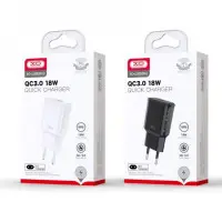 Сетевое зарядное устройство XO L92D 1USB/3a (18W) Чорный